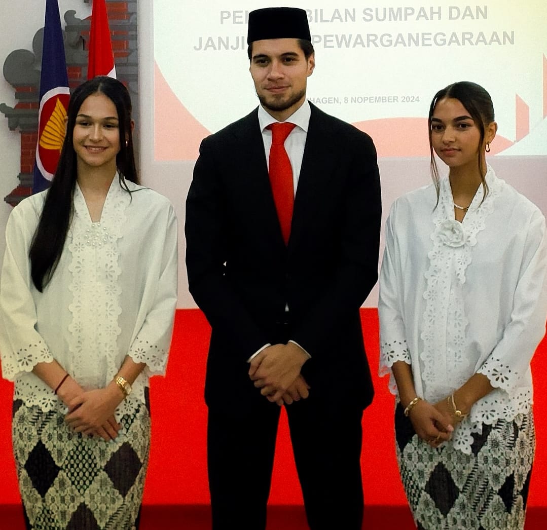 Kevin Diks, Estella Loupattij, dan Noa Leatomu Resmi jadi Warga Negara Indonesia