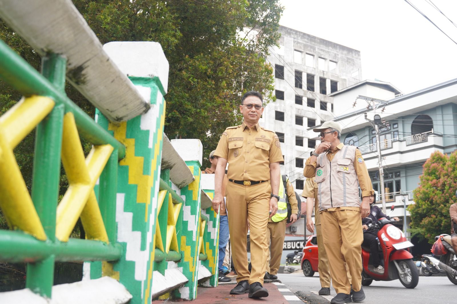 Pembangunan Trotoar Teuku Umar Berlanjut hingga HOS Cokroaminoto, Wako Edi: Target Rampung Desember Tahun Ini