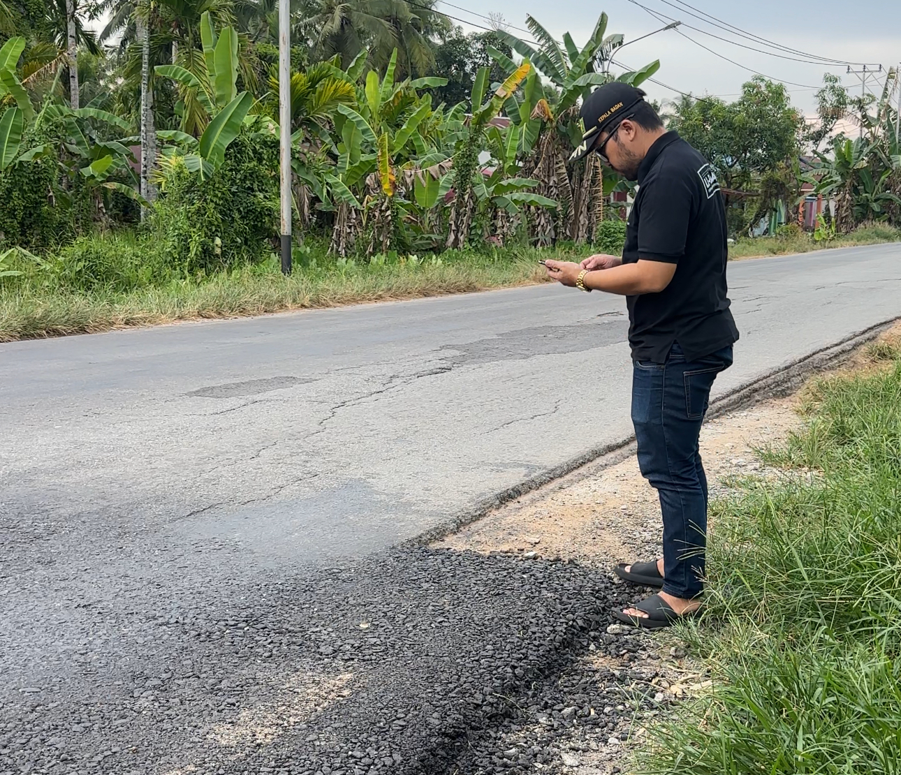 LI Bapan Kalbar Desak KPK Usut Dugaan Mangkraknya Proyek APBN Jalan Nasional Rp250 Miliar di Mempawah