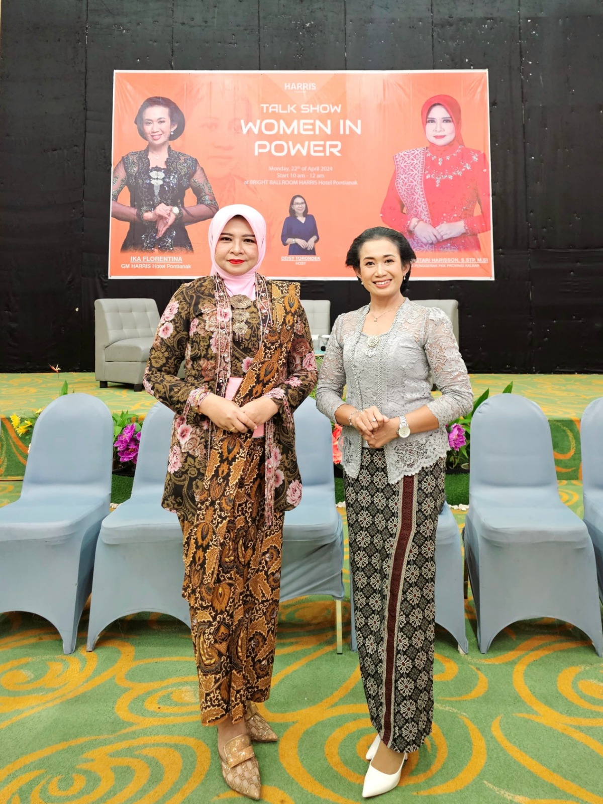 Dalam Rangka Memperingati Hari Kartini, Hotel Harris Pontianak Menggelar Talkshow Bertajuk 'Women in Power'