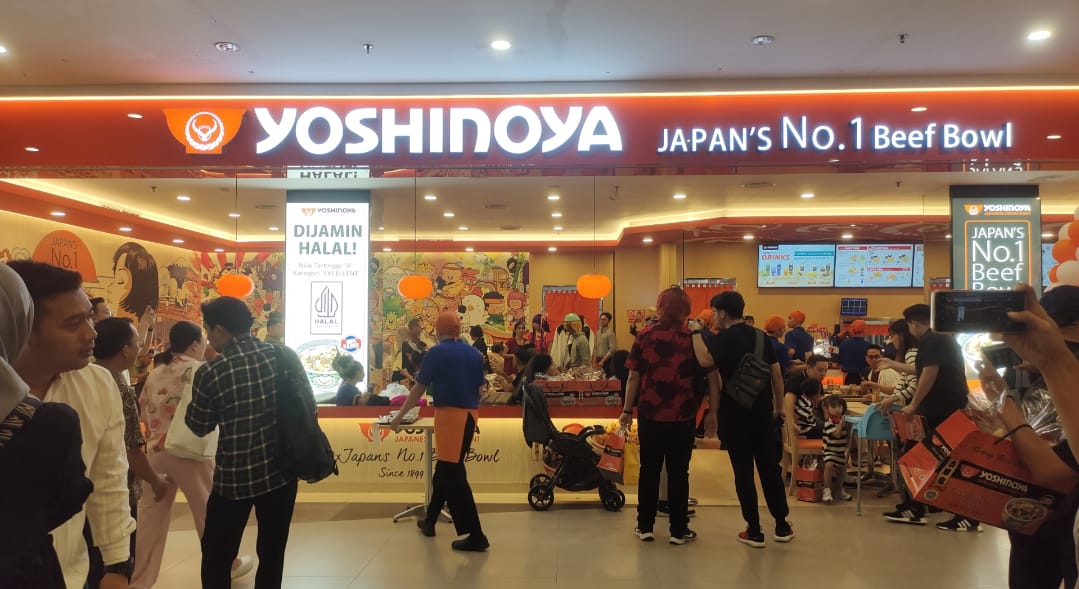 YOSHINOYA RESTORAN BEEF BOWL NO. 1 DARI JEPANG!