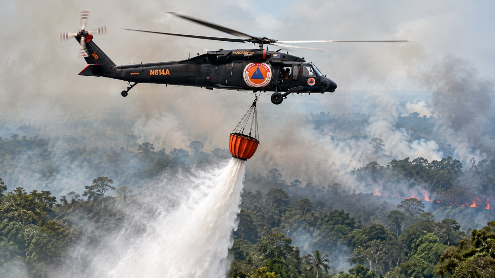 Pemprov Kalbar Kerahkan Dua Pesawat untuk Operasi Modifikasi Cuaca