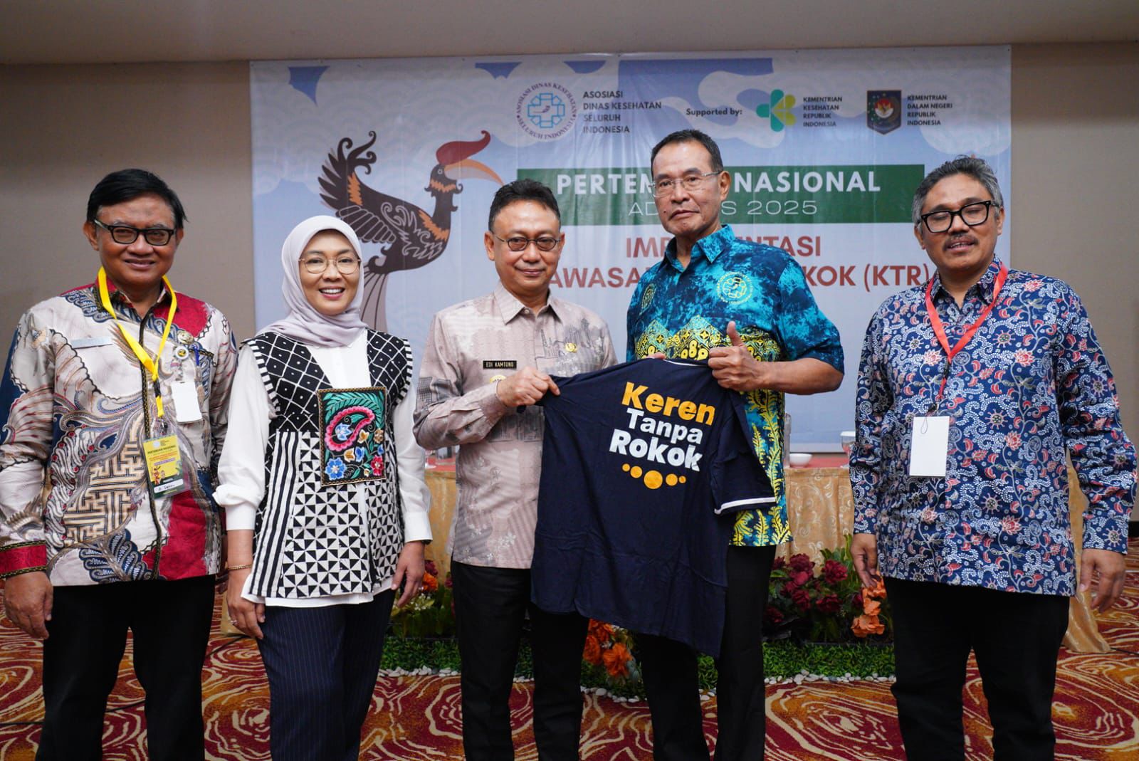 Wali Kota Pontianak Paparkan Praktik Baik Kawasan Tanpa Rokok di Forum Nasional ADINKES