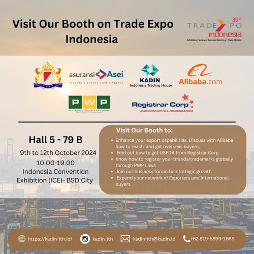 Kolaborasi Kadin Indonesia Trading House dan ASEI di Trade Expo Indonesia ke-39 untuk Mendukung Ekosistem Eksp