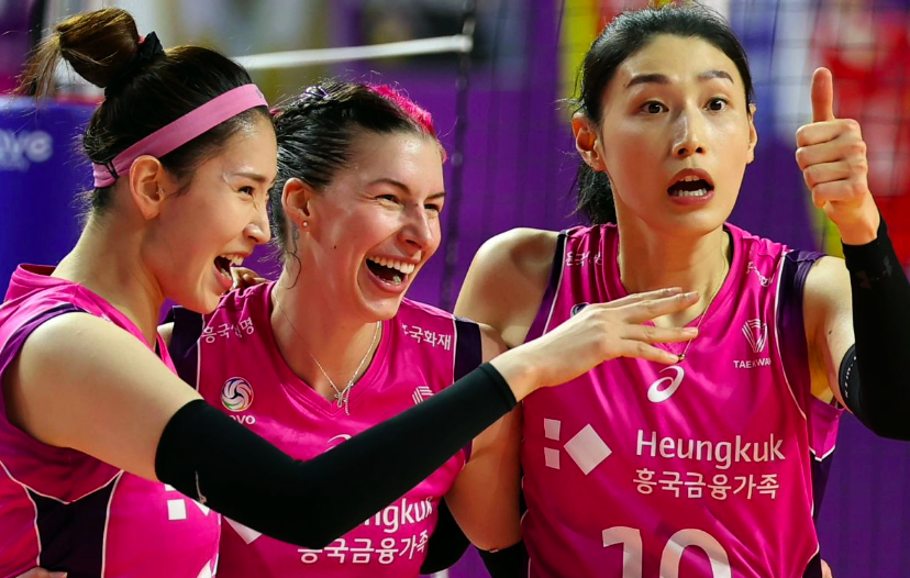 Heungkuk Pink Spiders Melaju ke Final Korea V-League Setelah Mengalahkan Daejeon Red Sparks 3-0