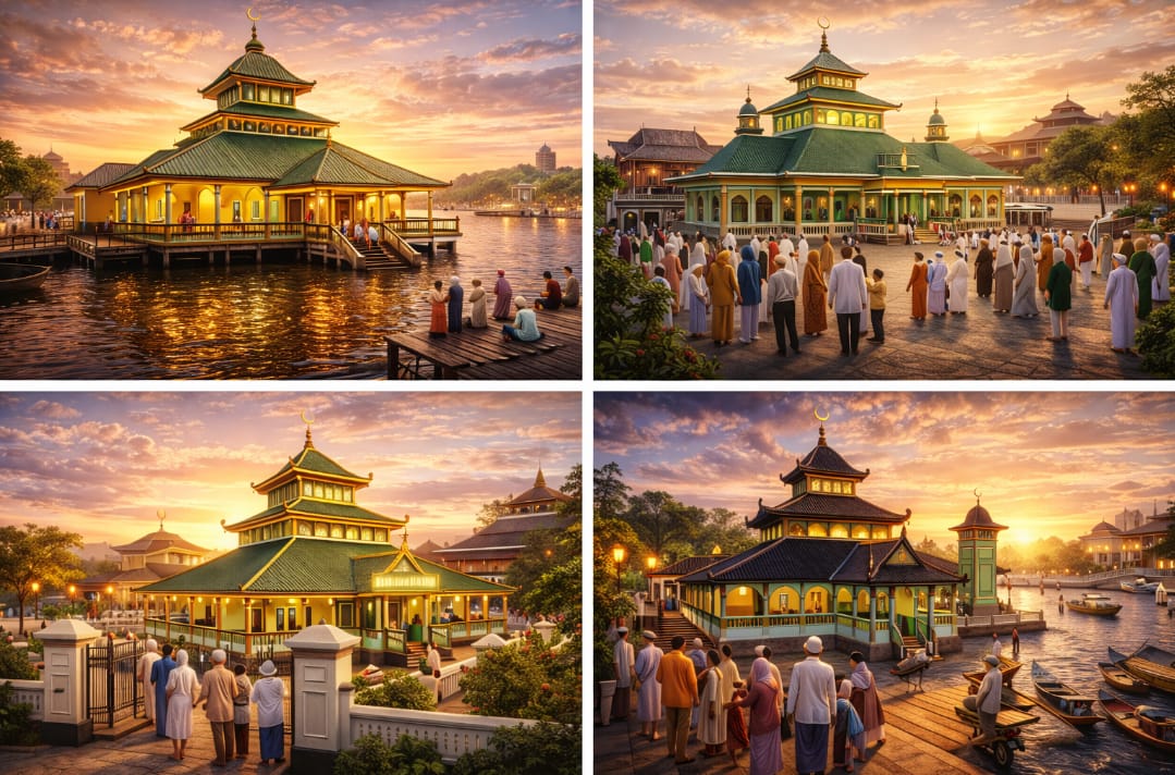 Peran Masjid Bersejarah dalam Perkembangan Islam di Kalimantan Barat