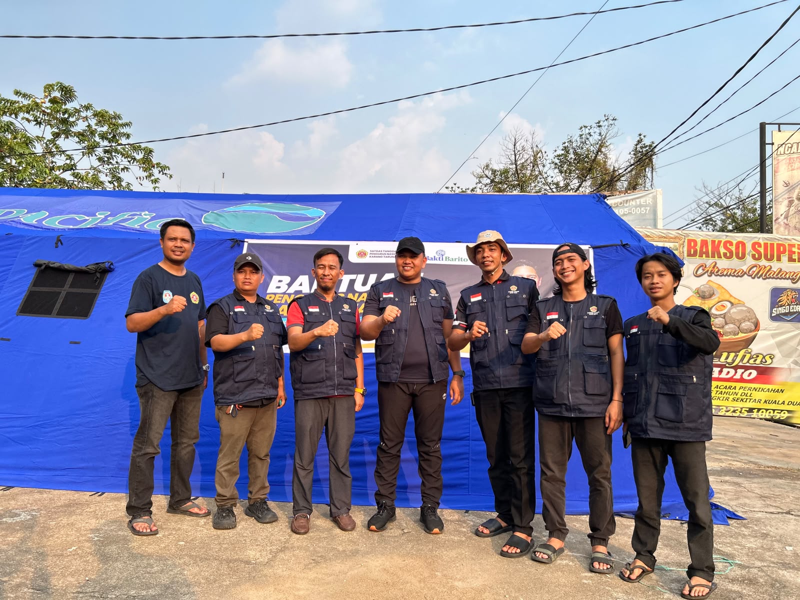 Karang Taruna Kubu Raya Buka Posko Segar untuk Relawan Karhutla