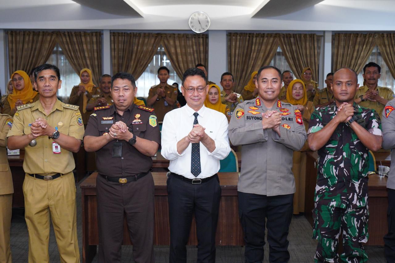 Forkopimda Pontianak Gelar Rakor Pengamanan Nataru 2026