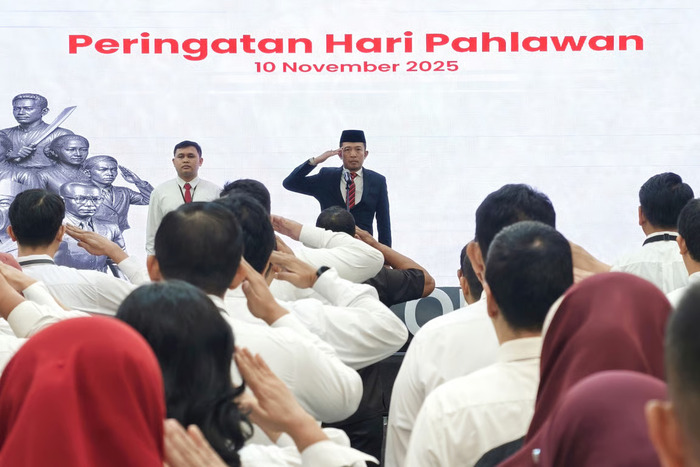 BRI Region 6/Jakarta 1 Gelar Upacara Peringatan Hari Pahlawan 2025