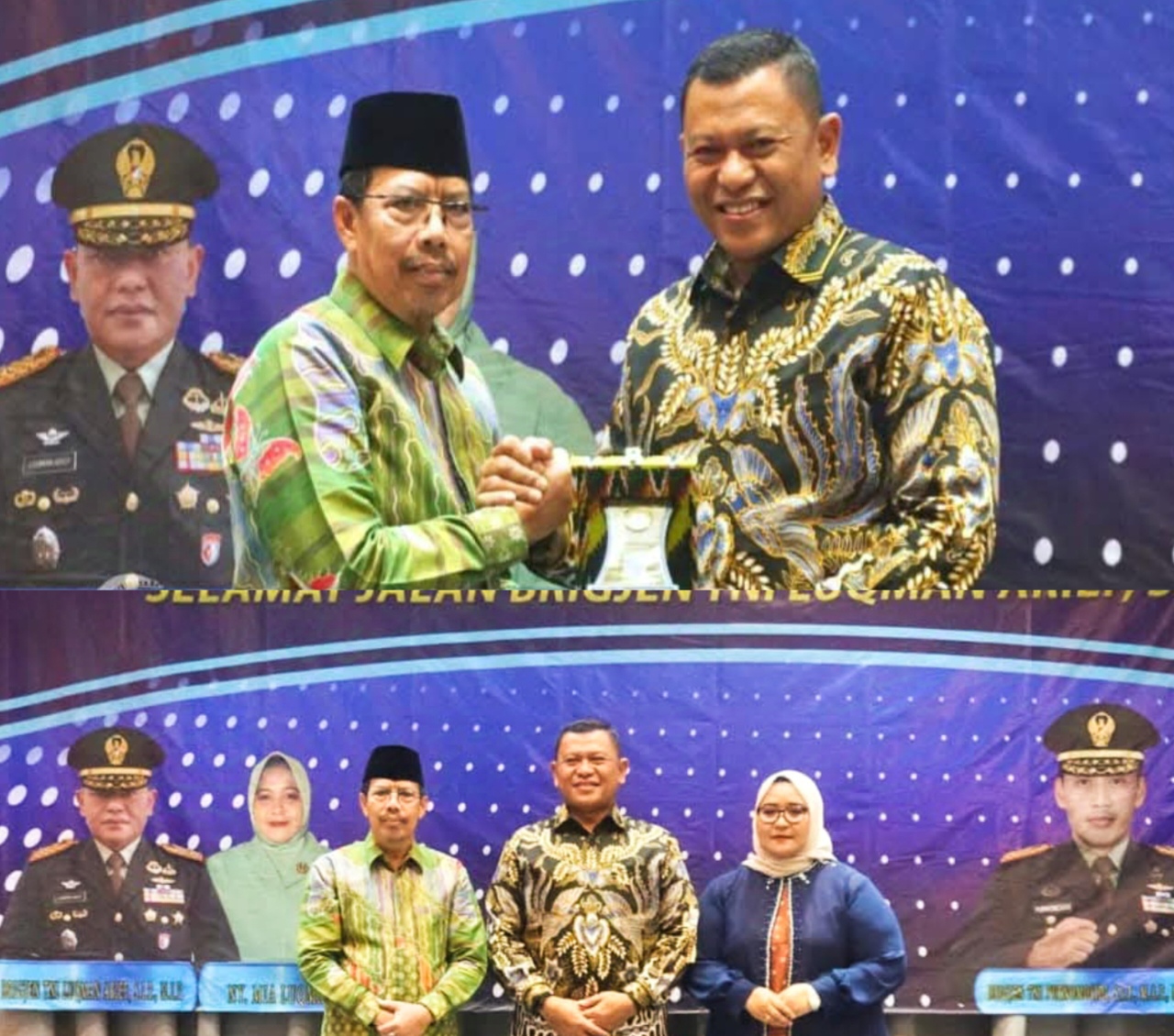 Pj Bupati Mempawah Apresiasi Kolaborasi TNI dan Pemkab Mempawah dalam Pisah Sambut Komandan Korem 121/ABW