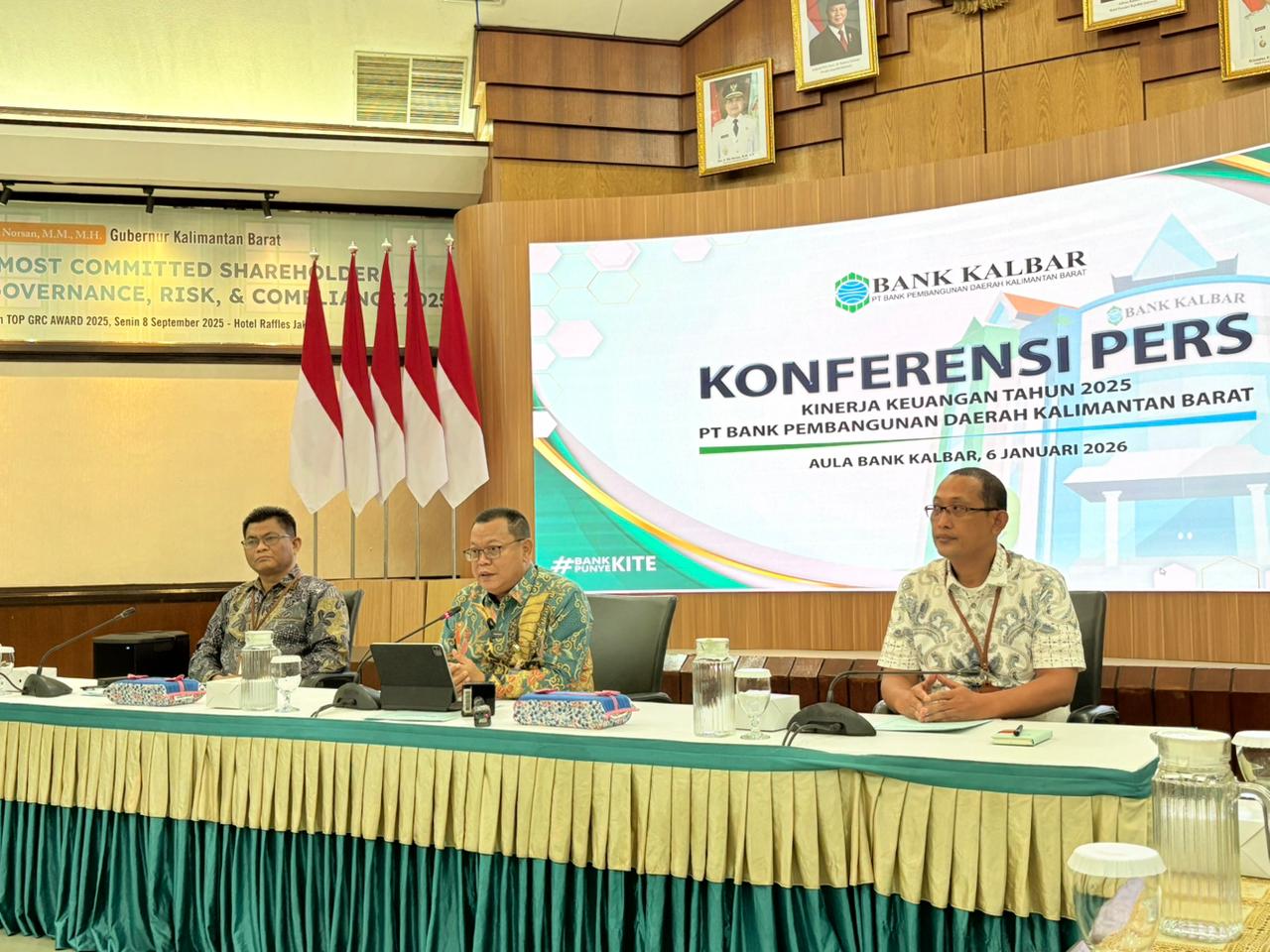 Kinerja Bank Kalbar 2025 Solid, Aset Tumbuh Rp27,84 Triliun dan Laba Tembus Rp522,99 Miliar
