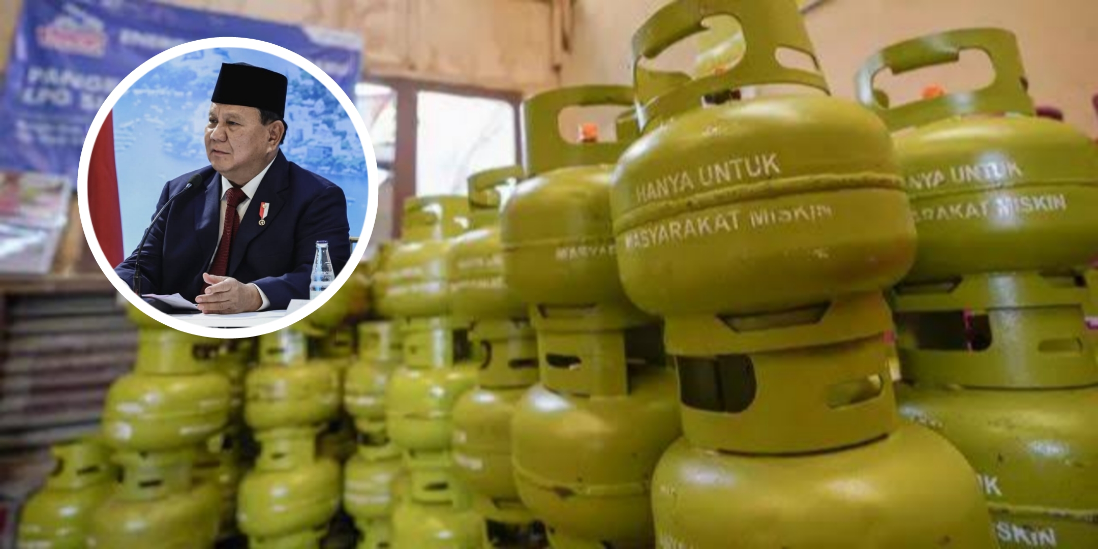 Presiden Prabowo Mengaktifkan Kembali Pengecer Gas LPG 3 Kg