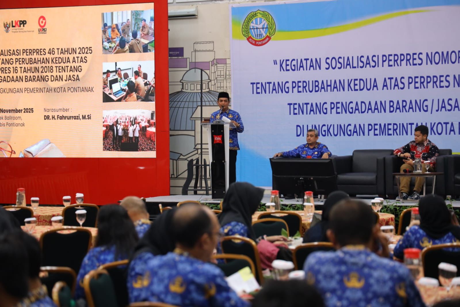 Pemkot Pontianak Sosialisasikan Perpres 46 Tahun 2025, Bahasan Dorong Efisiensi Pengadaan Barang dan Jasa