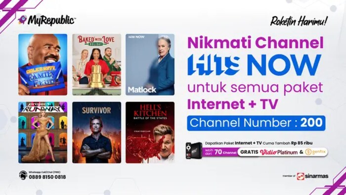 Rewind Networks dan MyRepublic Indonesia Umumkan Peluncuran HITS NOW