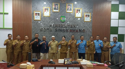 Telkom Singkawang Hadiri Rapat Penataan Jaringan Kabel Bersama Pemkot Singkawang