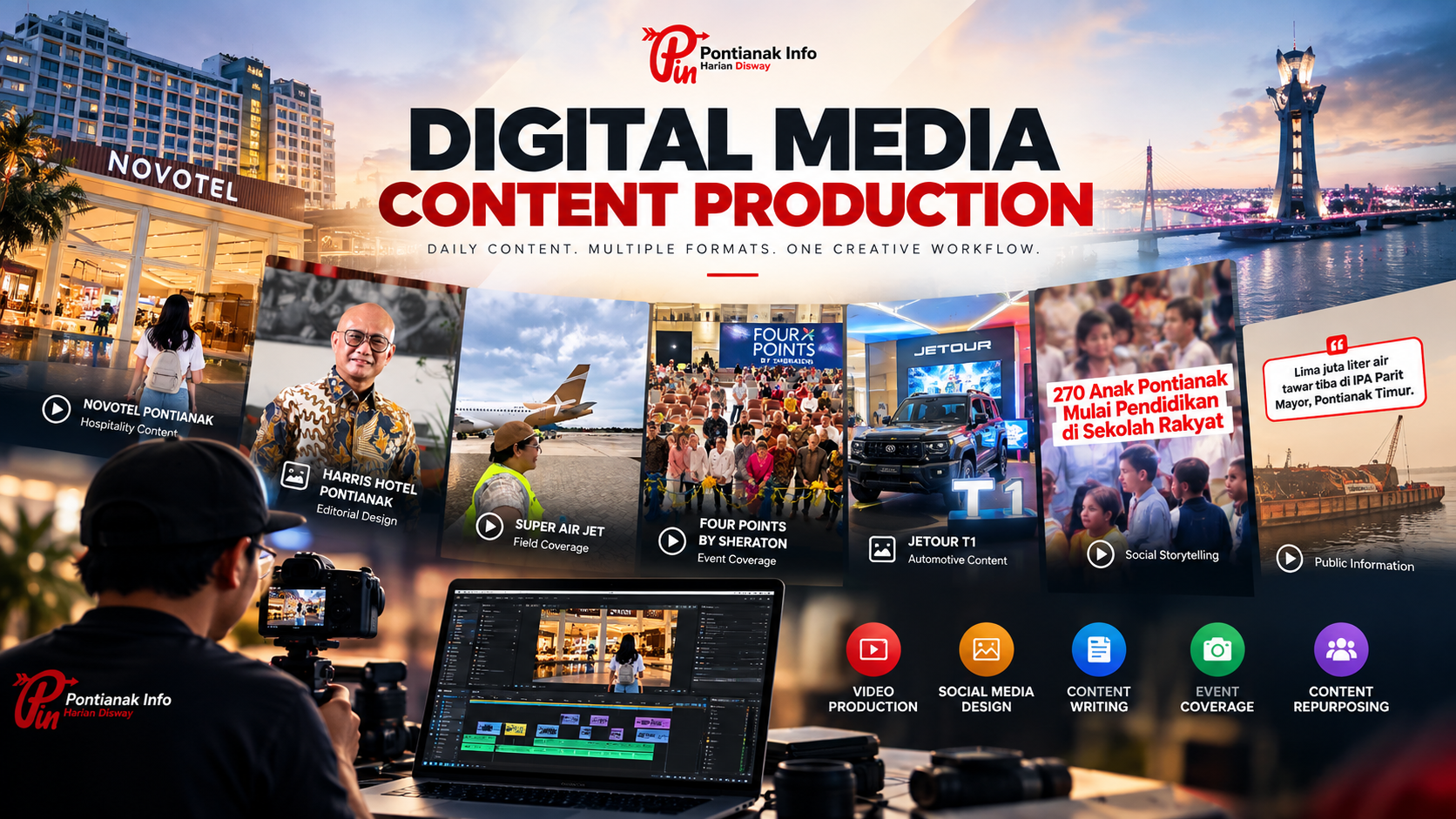 Digital Media Content Production | Pontianak Info Disway