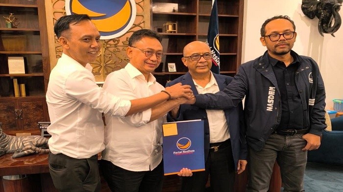 Edi Kamtono Terima Dukungan Maju Pilwakot Pontianak 2024 dari Partai NasDem