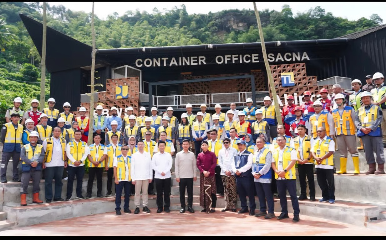 Wapres Tinjau Bendungan Bagong, PTPP Percepat Proyek