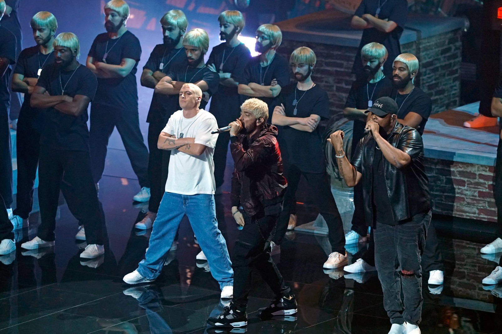 Eminem Curi Perhatian di MTV Video Music Awards 2024 dengan Gaya Era Slim Shady