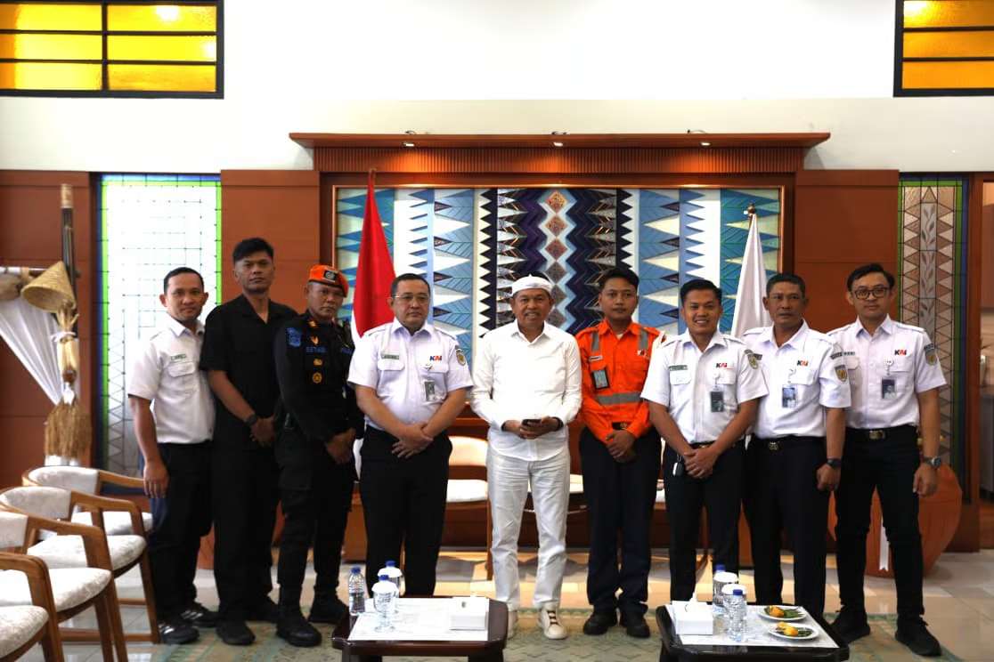 KAI Daop 2 Bandung Sampaikan Terima Kasih Kepada Gubernur Jawa Barat