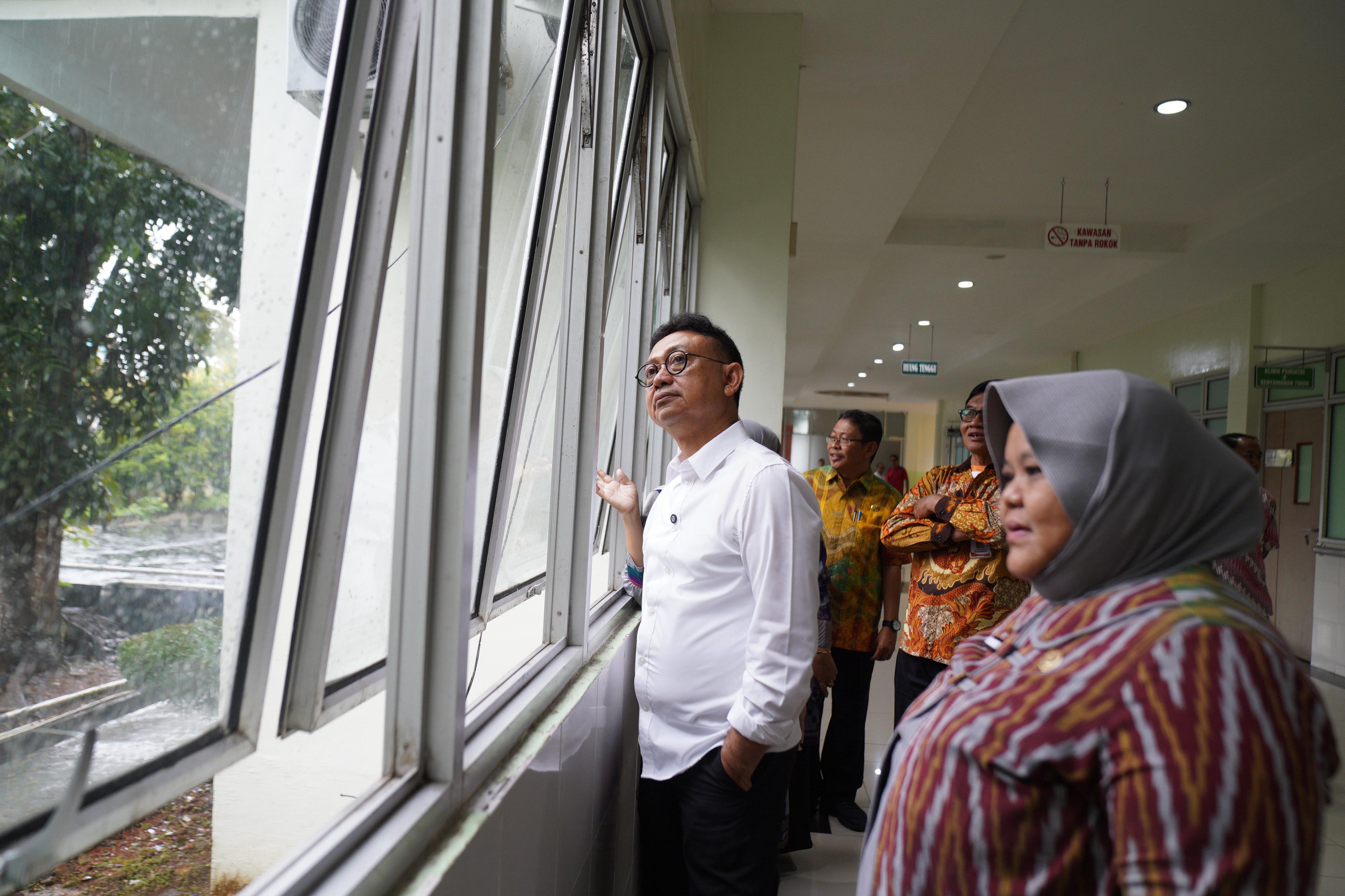 Wali Kota Pontianak Tinjau RSUD SSMA, Rehab Berat Dimulai Tahun Ini