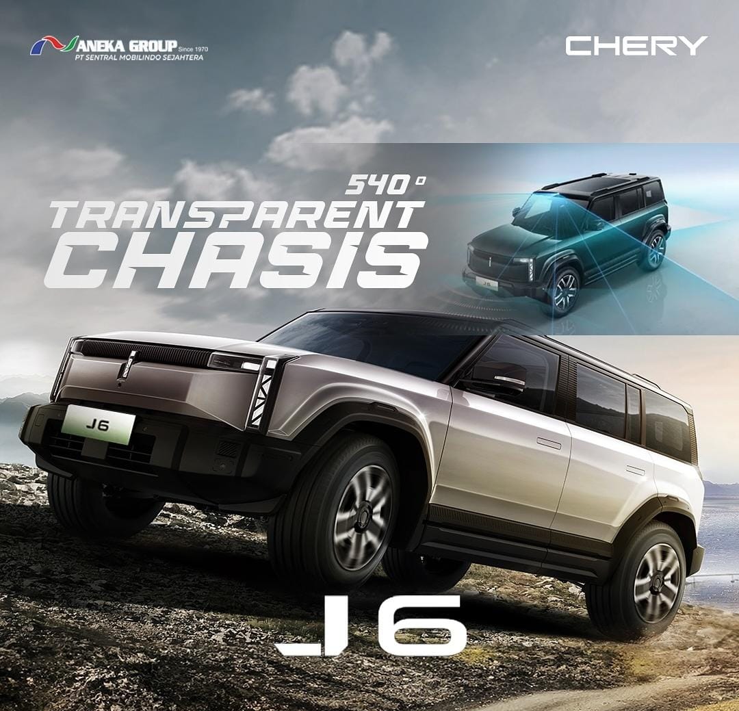 Chery Luncurkan SUV Listrik Off-Road J6 di Pontianak