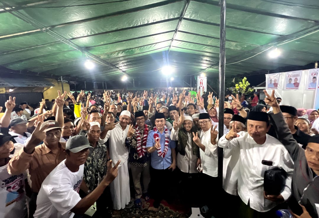 Ditemani Tokoh Penting, Kampanye Norsan Disambut Antusias Ribuan Warga Teluk Batang