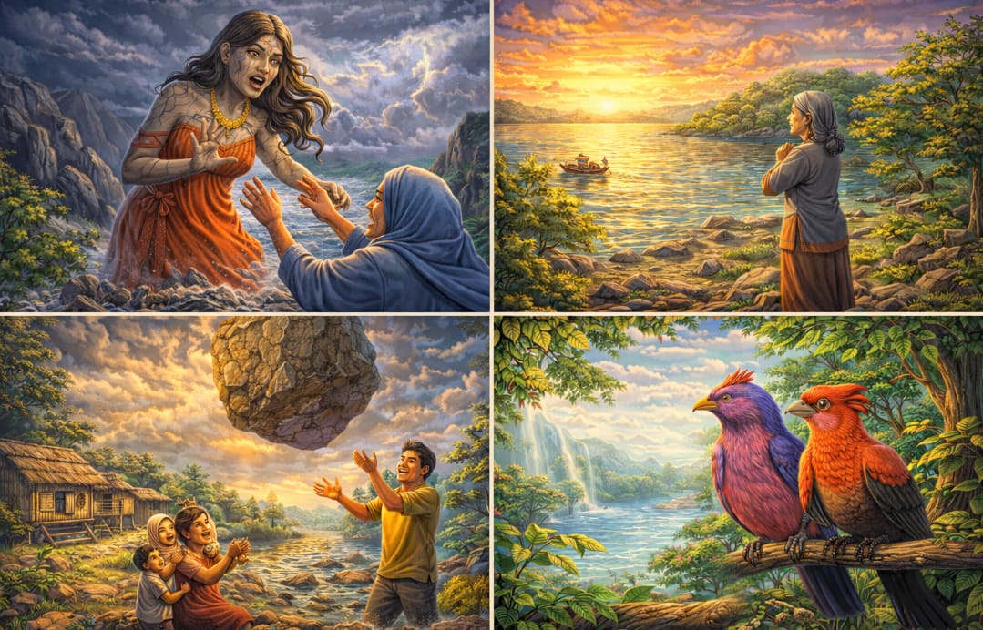 Cerita Rakyat dan Legenda Populer dari Kalimantan Barat