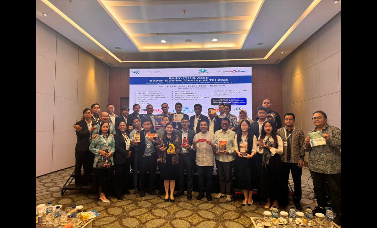 KADIN Indonesia Trading House Tampil di TEI 2025 Bawa Ekosistem Lengkap Ekspor Global