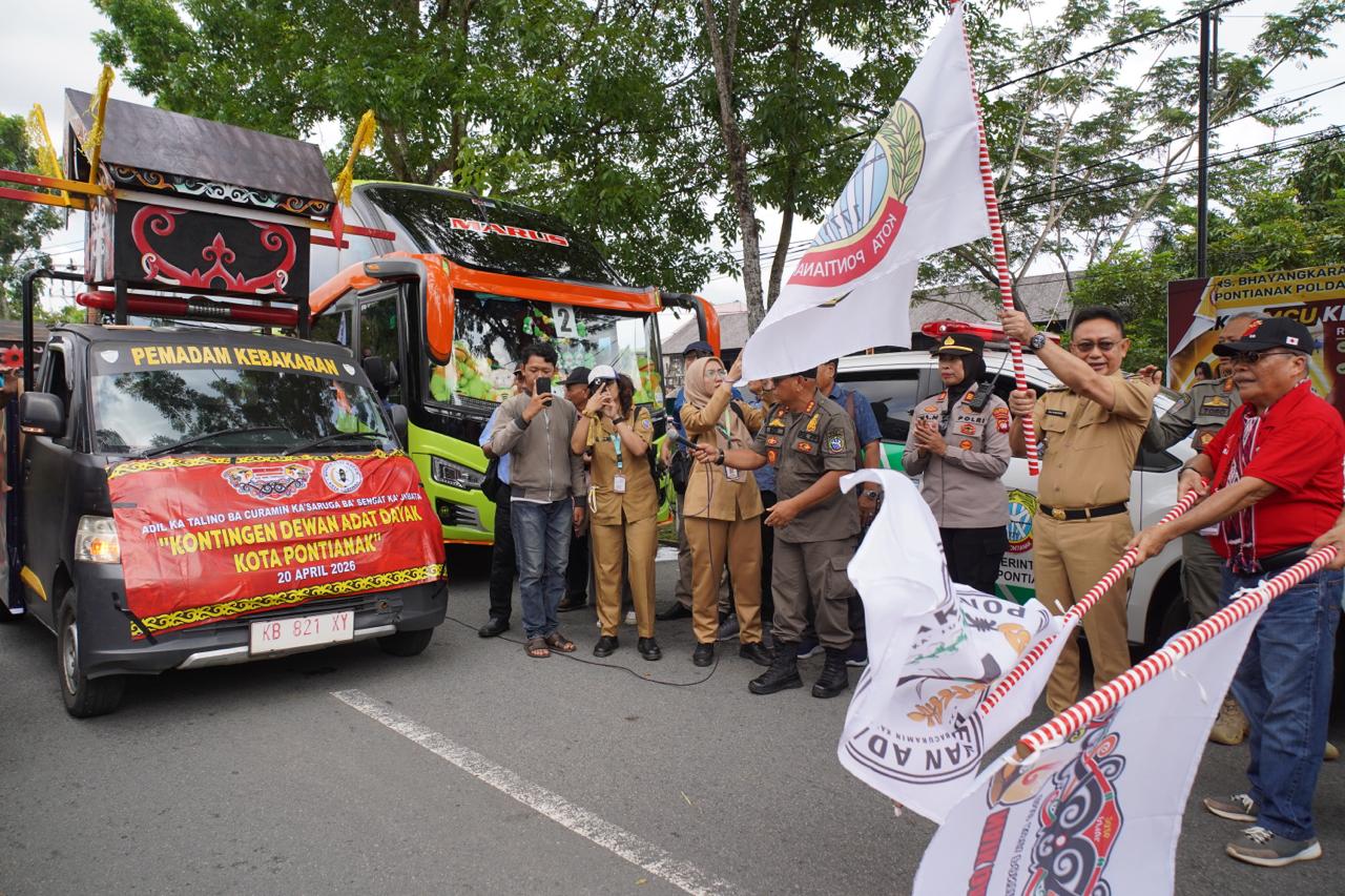 Pawai Naik Dango 2026 Pontianak Libatkan Lintas Etnis dan Tamu Malaysia