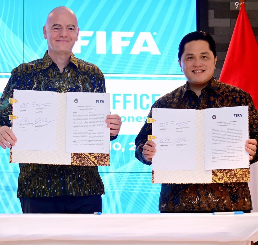 Erick Thohir Effect! Laga Play-Off Indonesia Melawan Guinea Bisa Disiarkan TV Nasional