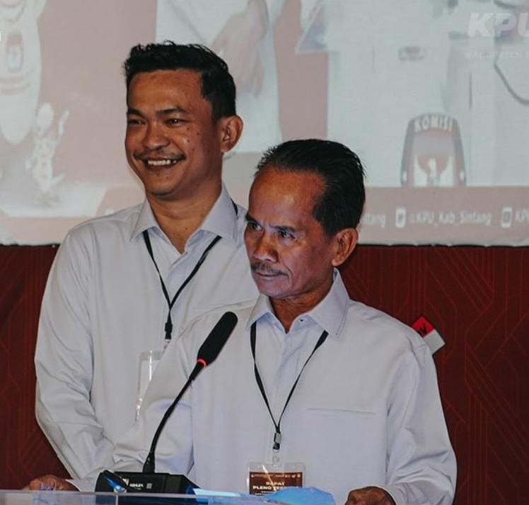 Pasca Ditetapkan Sebagai Bupati dan Wakil Bupati Sintang, Bala-Ronny Mulai Susun Program 100 Hari Kerja