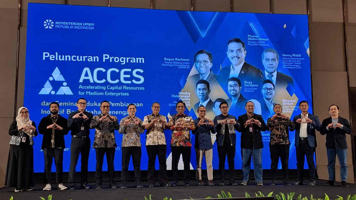 Program ACCES Kementerian UMKM Catat Permintaan Pembiayaan Hingga Rp150 Miliar, Restock Perkuat Peran Pembiaya