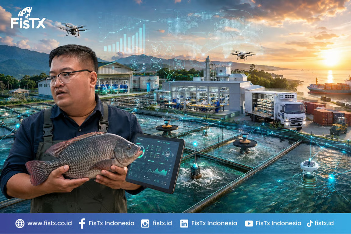 Rico Wisnu Wibisono (CEO FisTx) : 78.000 Hektare Tambak Mangkrak Pantura Kunci Indonesia Kuasai Pasar Nila Dun