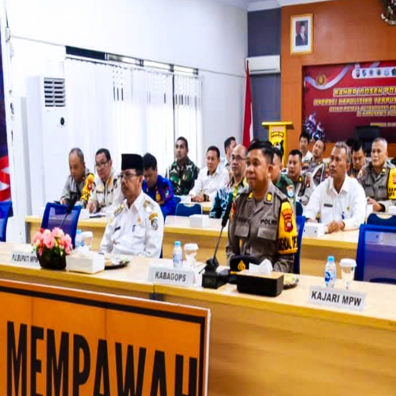 Dalam Rangka Keamanan Nataru 2024/2025, Pemkab Mempawah Dukung Operasi Lilin Kapuas