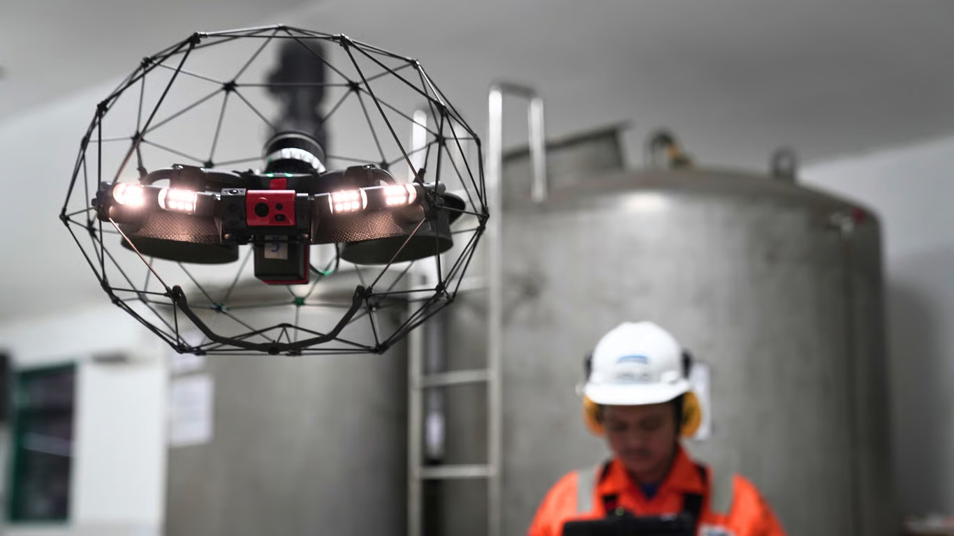 Drone untuk Inspeksi Ruang Terbatas yang Lebih Aman dan Efisien