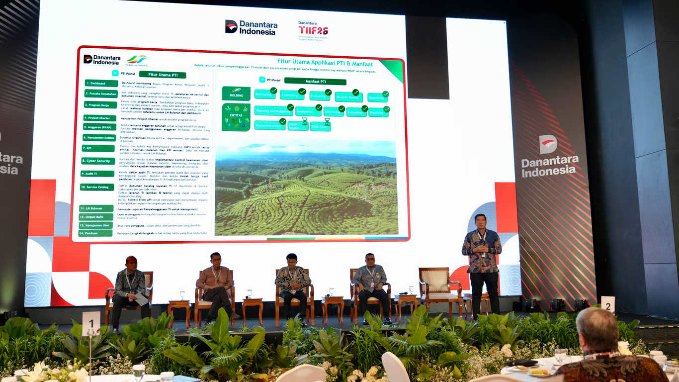 PTPN III Perkenalkan Platform Digital Terintegrasi dalam Forum Inovasi Teknologi Danantara 2026