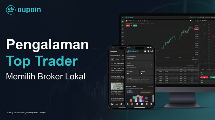 Top Trader Dupoin: Trading di Broker Lokal, Aman Tak Kalah dari Broker Luar