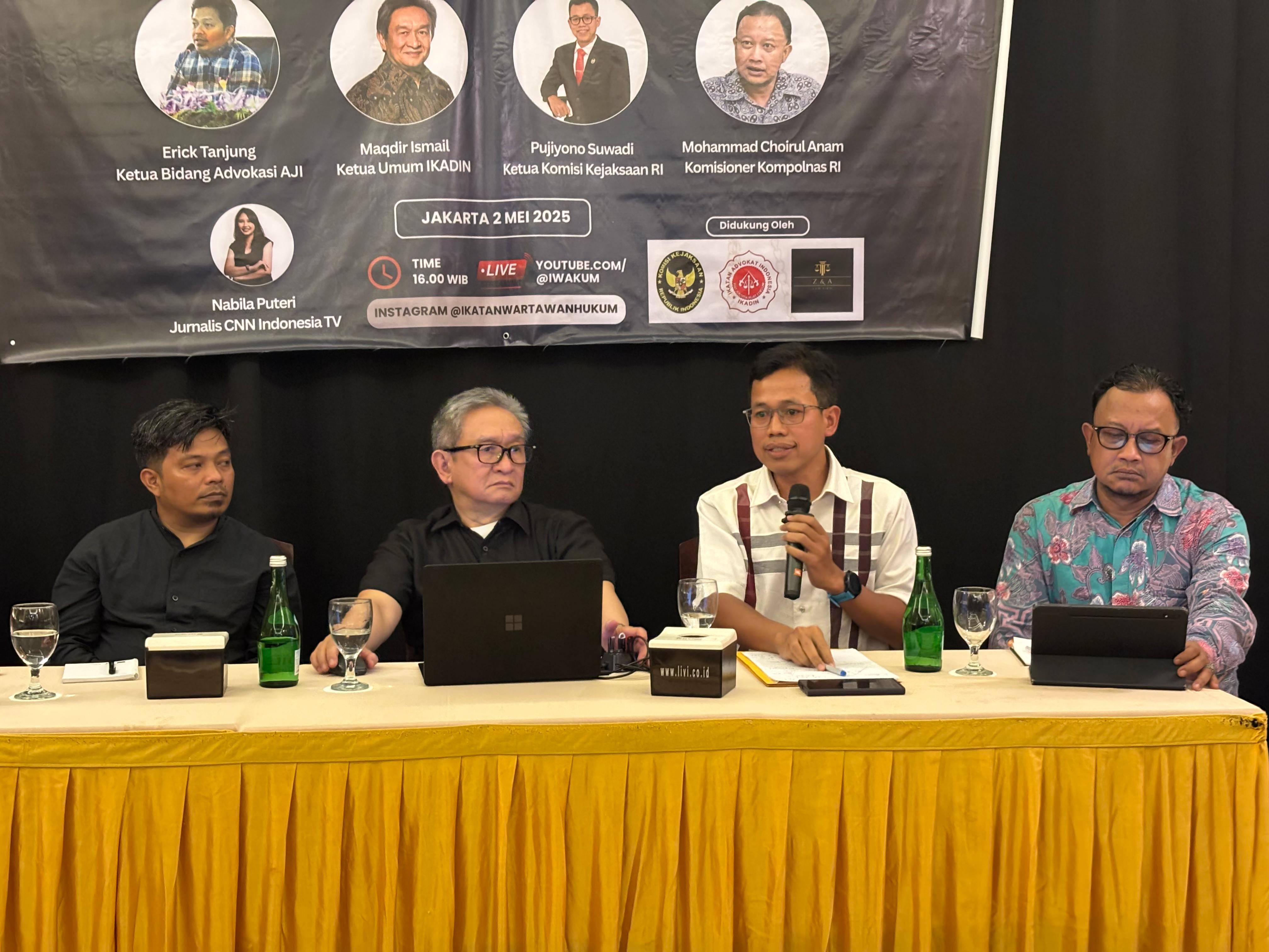 Soal Penetapan Direktur Pemberitaan JAK TV sebagai Tersangka, AJI: Ini Ancaman Serius bagi Kebebasan Pers
