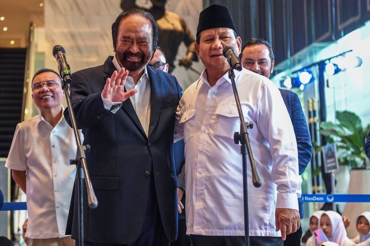 Breaking News !!! Partai Nasdem Resmi bergabung ke Prabowo Subianto, ini Daftar Koalisi Terbaru Prabowo-Gibran