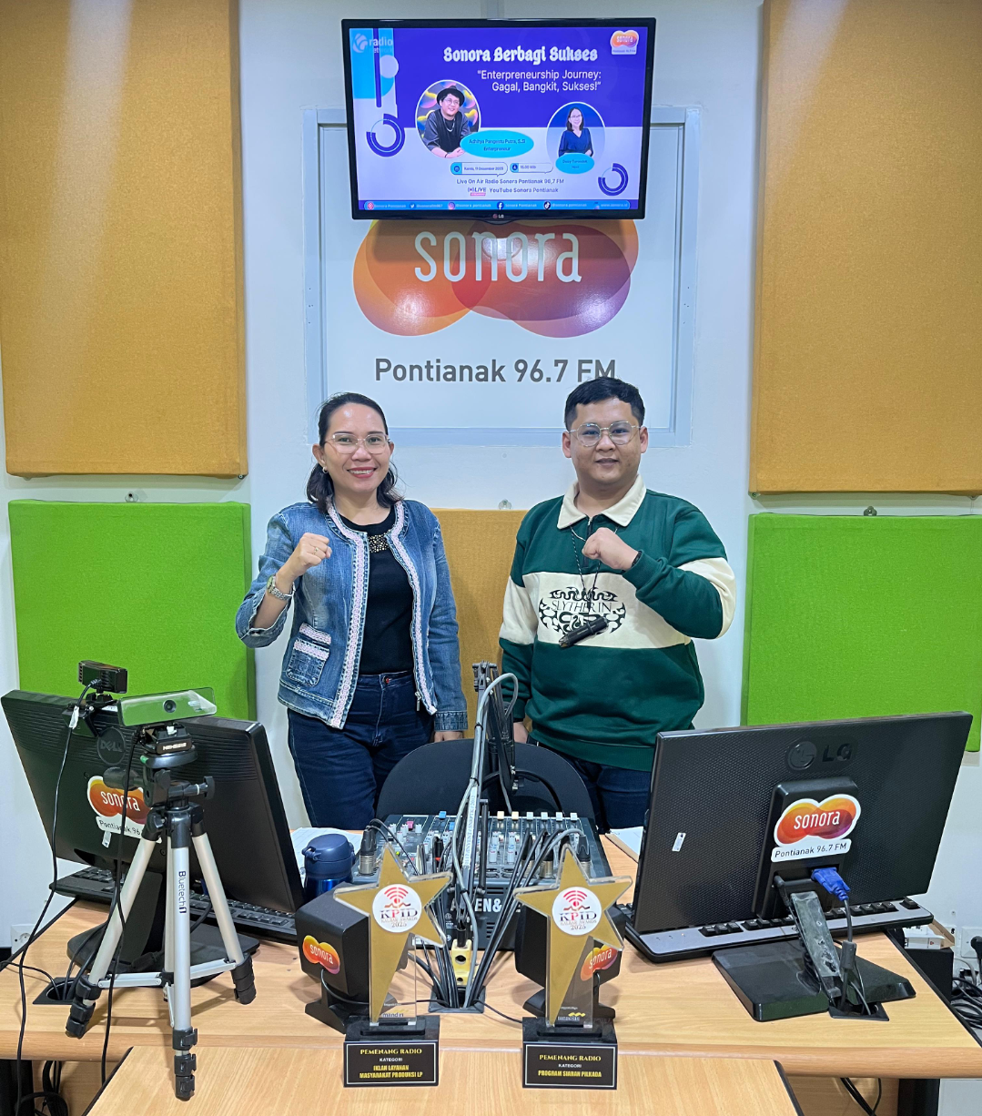 Sonora Hadirkan Direktur Utama Pontianak Disway, Bahas Entrepreneurship Journey: Gagal, Bangkit, Sukses