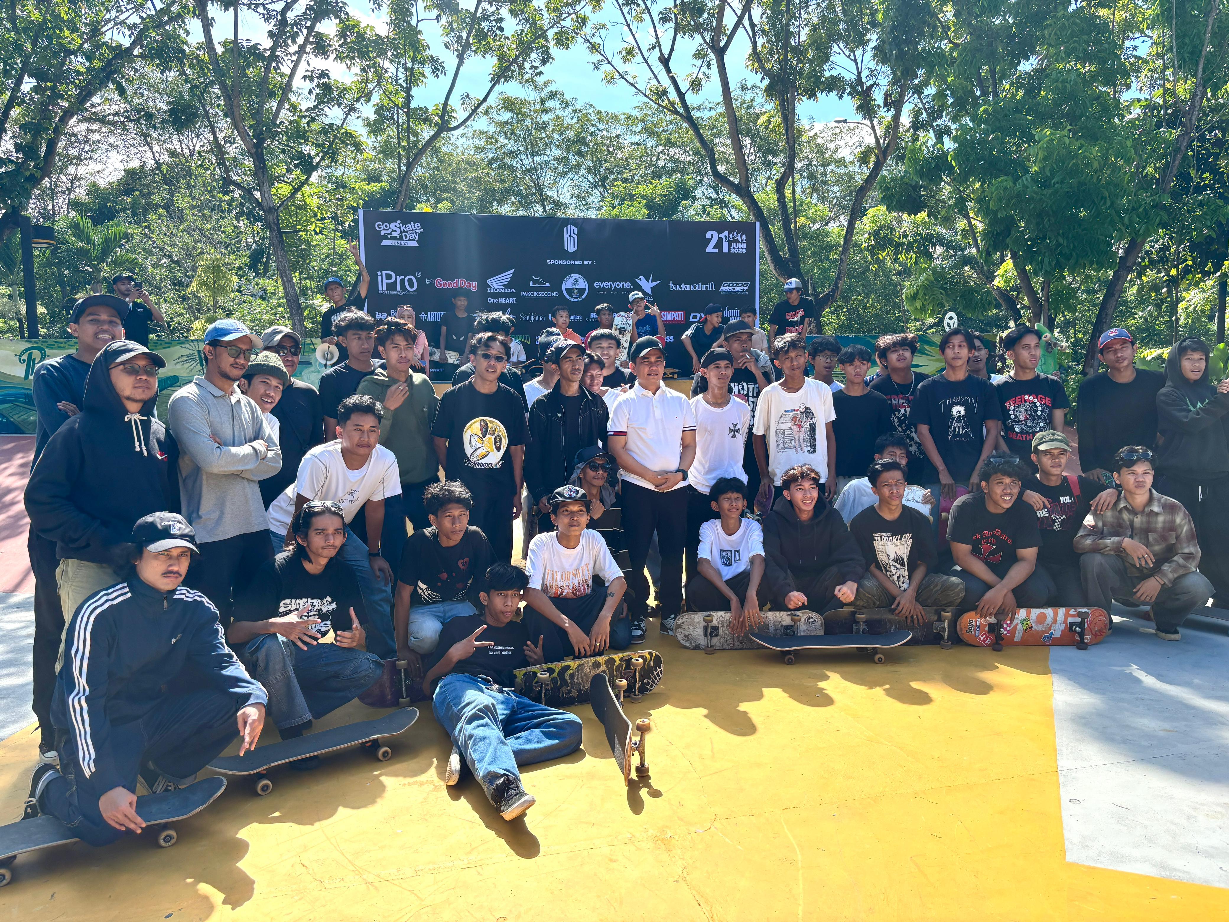 Peringatan Skateboarding Day 2025, Pemkot Pontianak Dukung Komunitas Skater