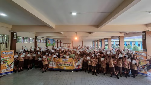 Menggali Potensi Siswa Melalui Public Speaking Bersama Coach Priska Sahanaya dan AGATIS di SD Santo Markus 2