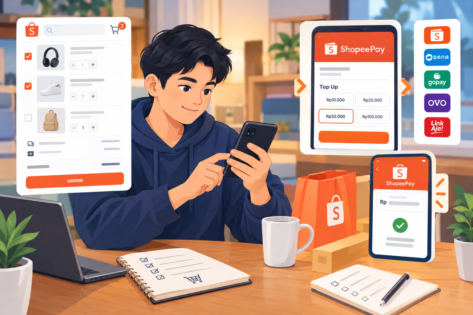 Cara Menyiapkan Saldo ShopeePay agar Belanja Tetap Sesuai Anggaran