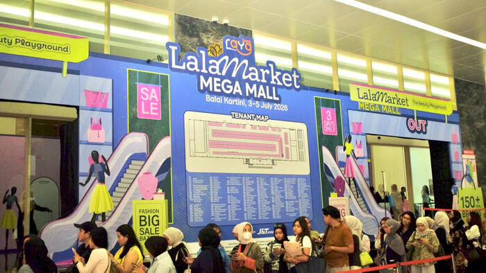 Bank Raya Dukung Lala Market Vol.11, Hadirkan Pengalaman Transaksi Digital Praktis