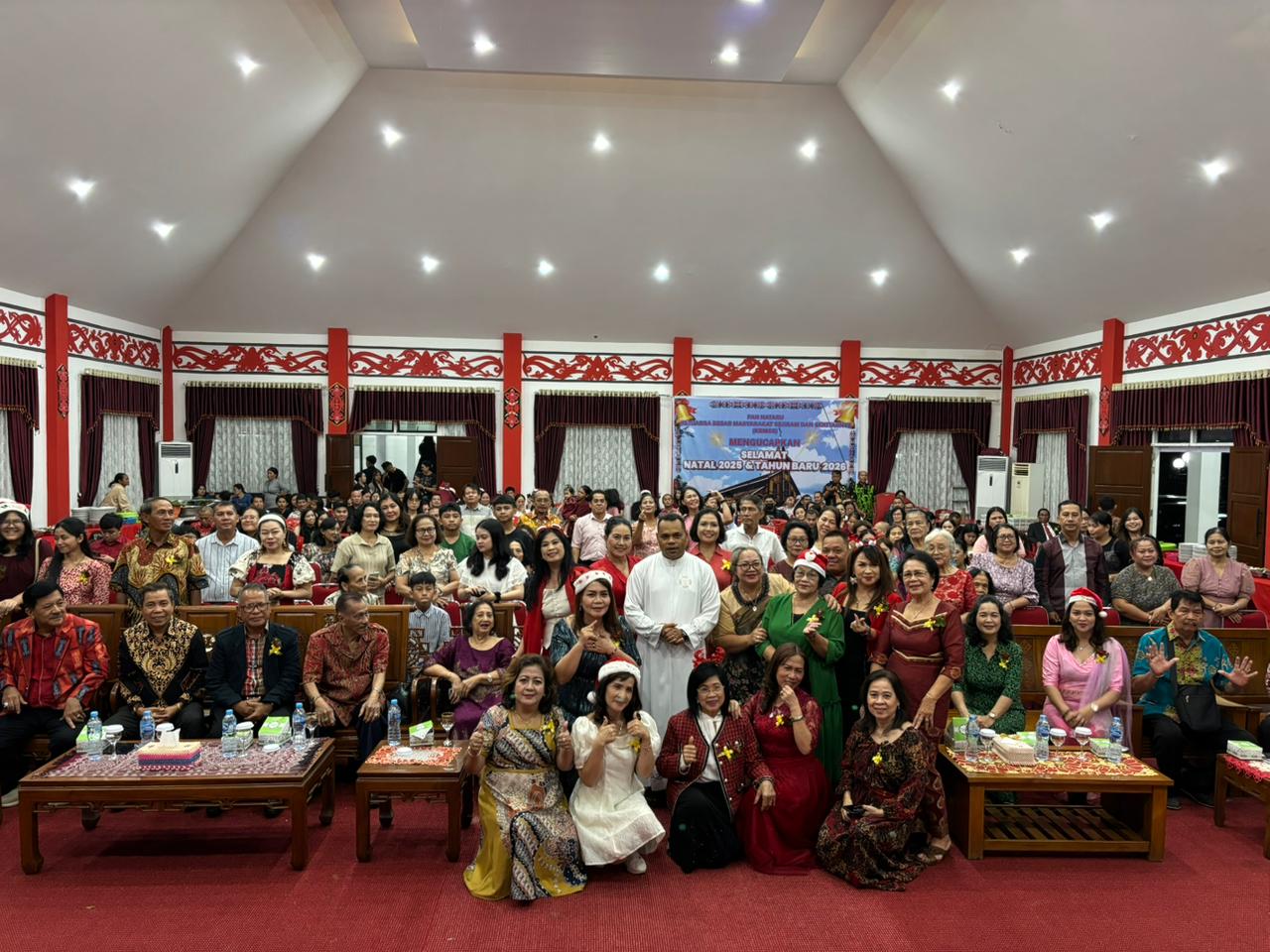 Natal Bersama KBMSS di Pontianak, Momentum Kebersamaan Warga Sejiram dan Sekitarnya