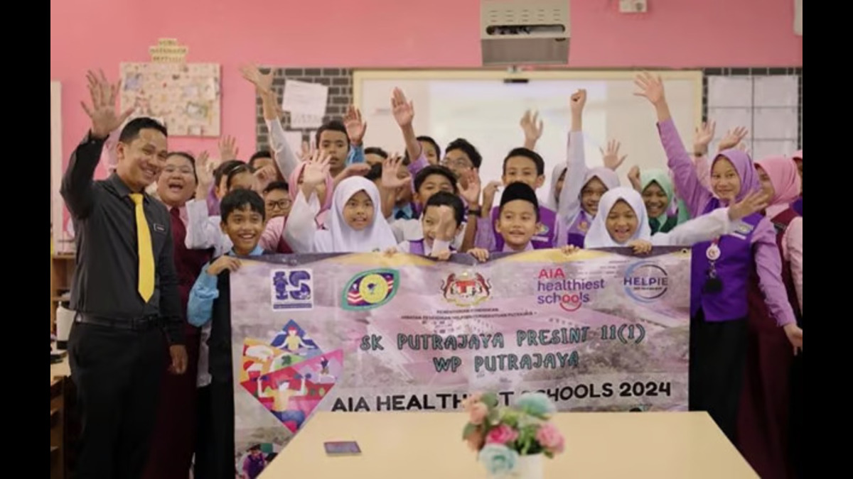 Sekolah Kebangsaan Putra Jaya Asal Malaysia Menangkan Kompetisi Sebagai Sekolah Tersehat Se-Asia Pasifik