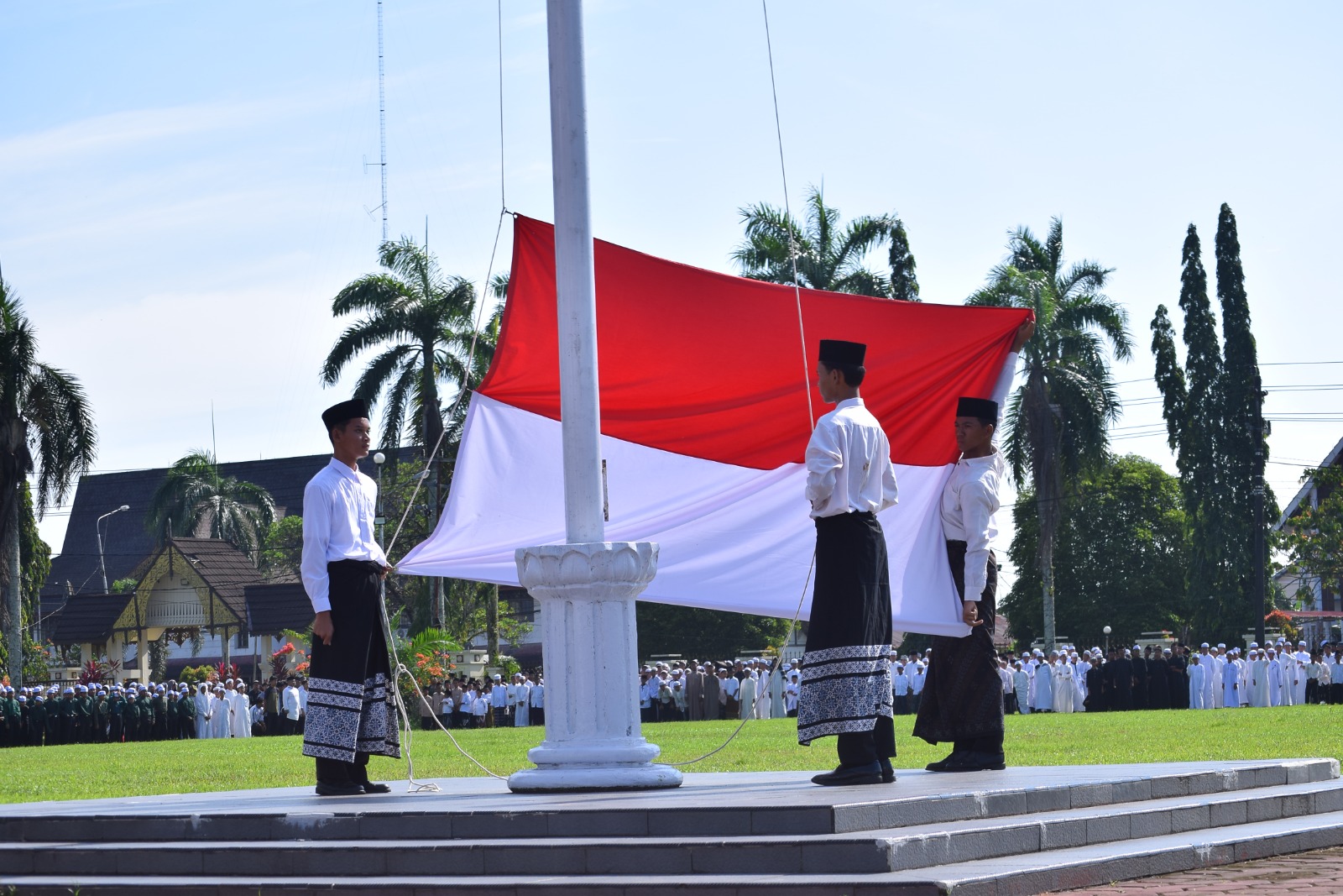 Apel Peringatan Hari Santri Nasional di Mempawah Diikuti 1.500 Santri 