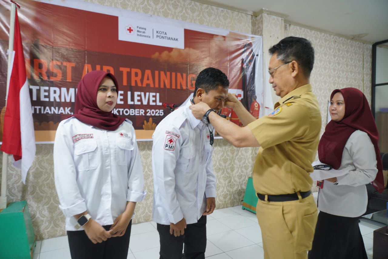 Wali Kota Pontianak Dukung Penguatan Kapasitas Relawan PMI Jalankan Tugas Kemanusiaan