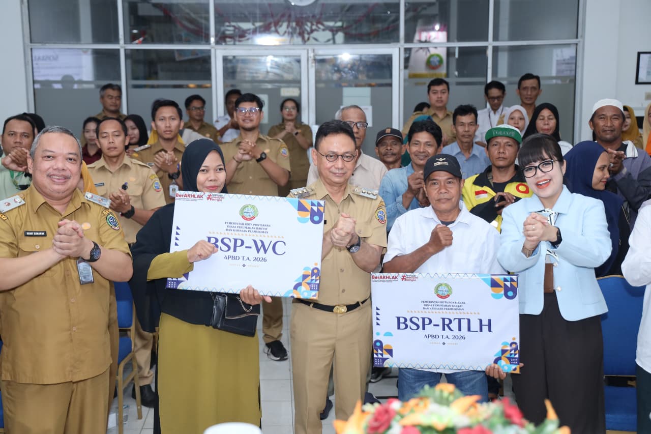 Program Bedah Rumah Pontianak 2026, 217 Rumah dan 135 WC Diperbaiki